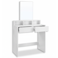 VANESA fésülködőasztal, 80x40x140cm, fehér