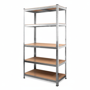 HEAVY nagy teherbírású polc, max. 875kg, 90x40x180cm, ezüst