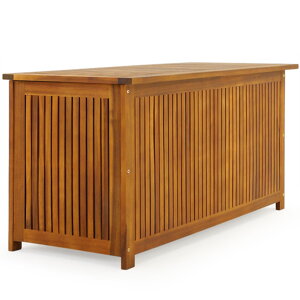 ACACIA fa tárolódoboz, 117x50x59cm, természetes barna