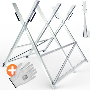 ALBERT fűrészbak, 83x81x88cm, ezüst