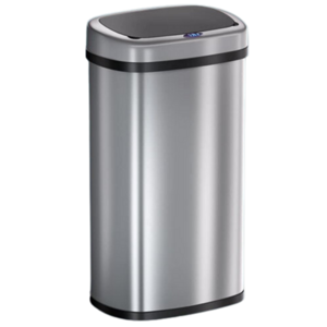 DEUS érzékelős szemetes, 58 liter, ezüst