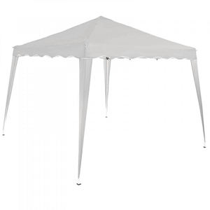 CAPRI 3 x 3 m fehér party sátor / pavilon-50+ UV-védelemmel