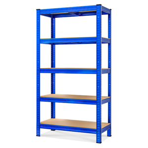 HEAVY nagy teherbírású polc, max 875kg, 90x40x180cm, kék