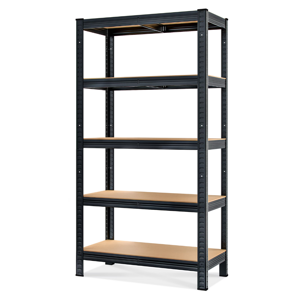 HEAVY nagy teherbírású polc, max 875kg, 90x40x180cm, fekete