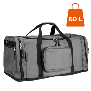 JOHN válltáska, 90l, szürke
