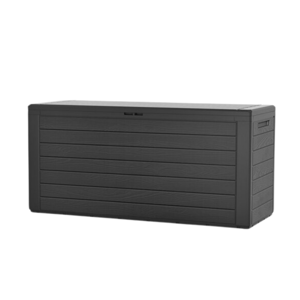 WOODEBOX tárolódoboz, 280l, 120x46x57cm, antracit