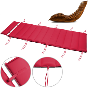 Detex® - rugalmas szauna szőnyeg - 7cm vastag, piros színű