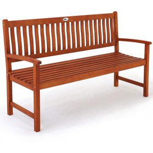 MAXIMA kerti pad, 152x55x90cm, természetes barna