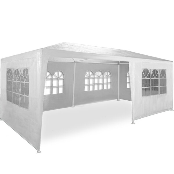 Rimini party sátor 3 x 6 m UV védelem 50+ fehér 
