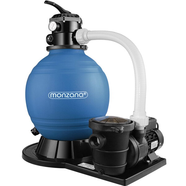 AQUA homokszűrő medencéhez, 15900 l/h, kék