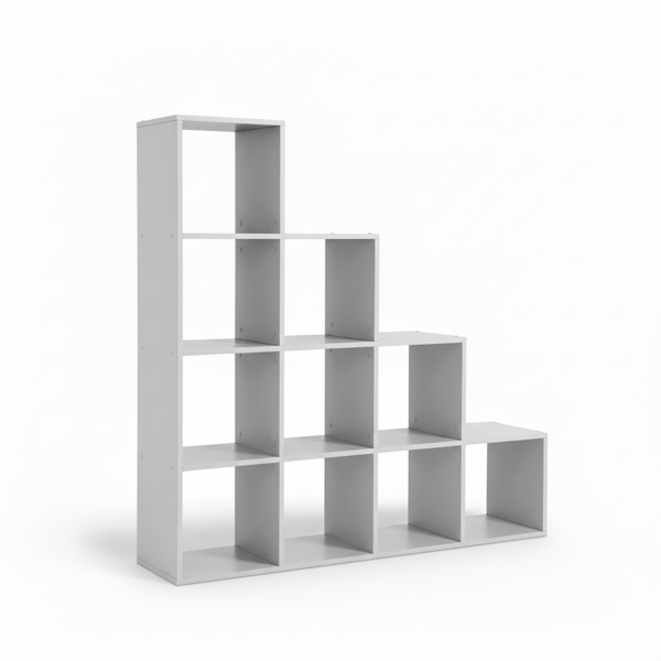 KALLA tárolópolc, 129,5x29x129,5cm, fehér