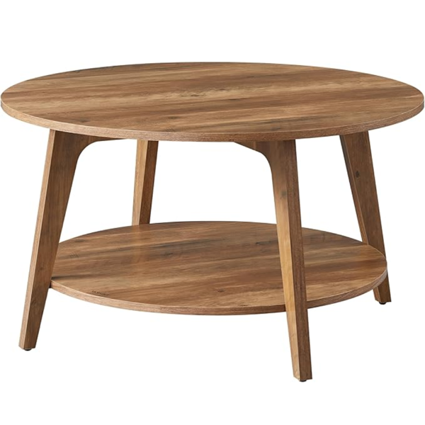 NORDIC dohányzóasztal, 80×45cm, barna