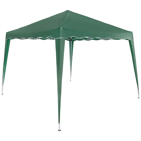 Capri party-sátor / rögzített pavilon 3 x 3 m UV védelem 50+ zöld