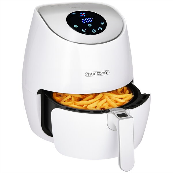 FRY forrólevegős fritőz, 1485W, 3,6l, fehér