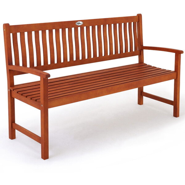 MAXIMA kerti pad, 152x55x90cm, természetes barna